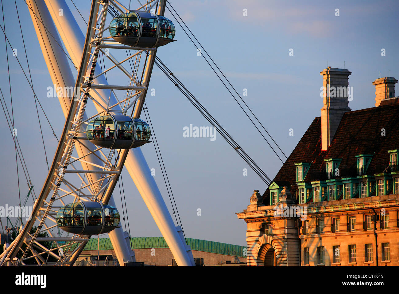 United Kingdom, London, the big wheel, London Big Eye (built in 2000
