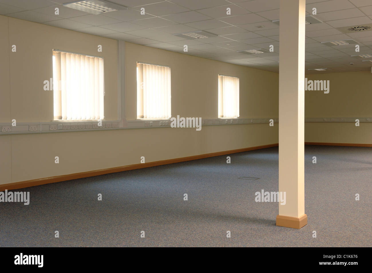 Empty office Stock Photo