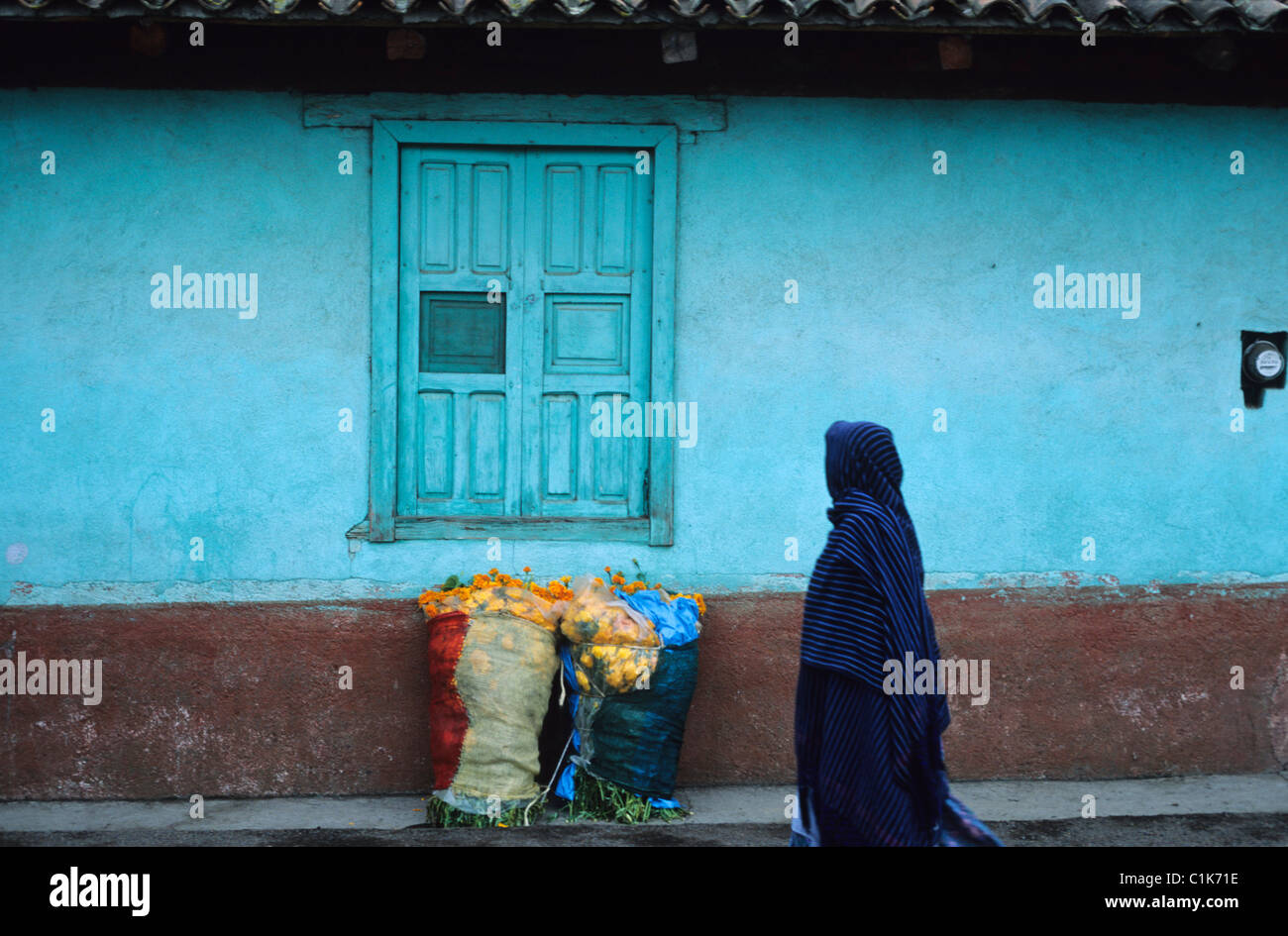 Mexico, Michoacan State, Janitzio Town, Day of the Dead (Dia de los muertos) Stock Photo