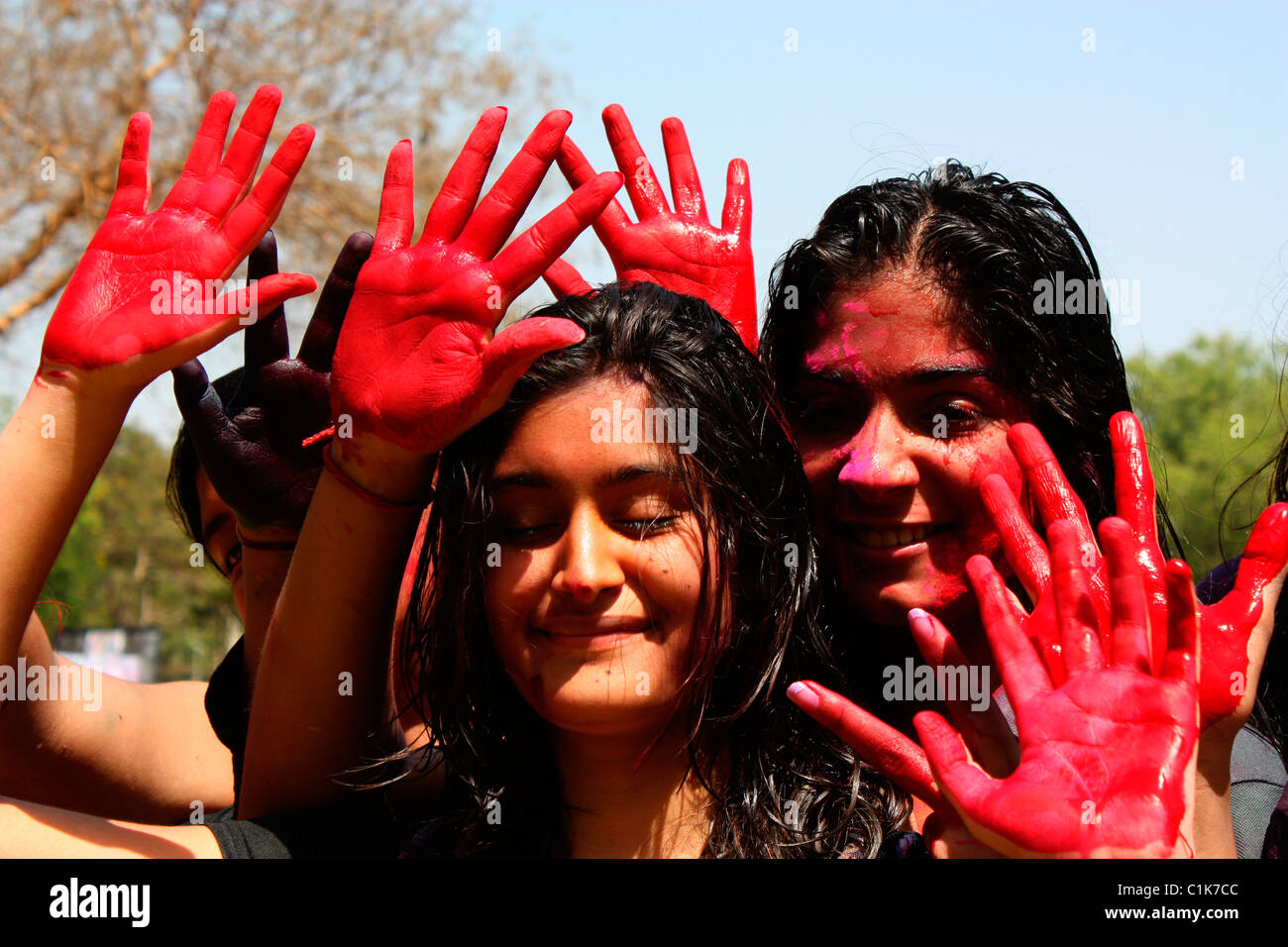 Festival of colour hi-res stock photography and images - Alamy