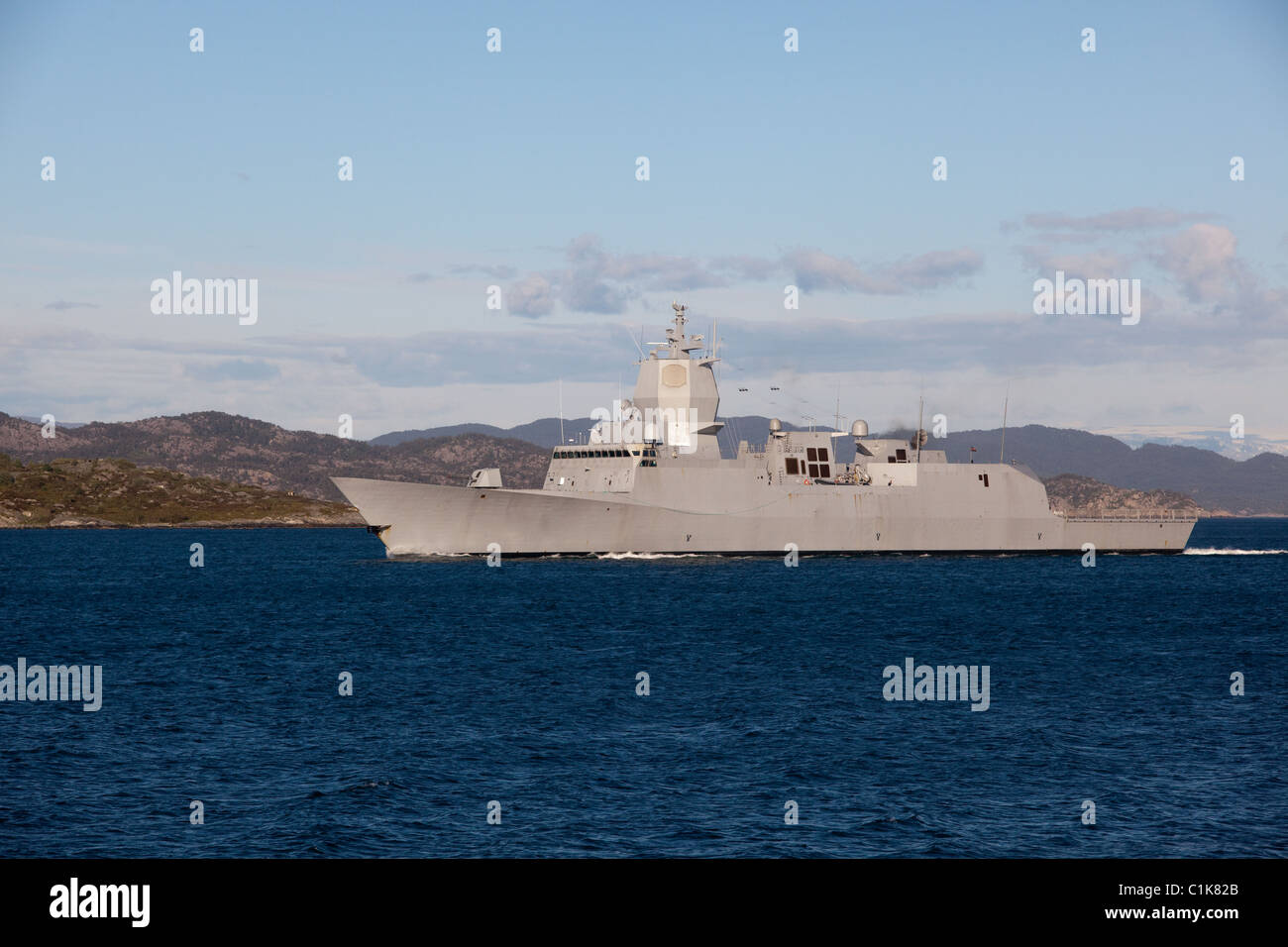 warship Stock Photo