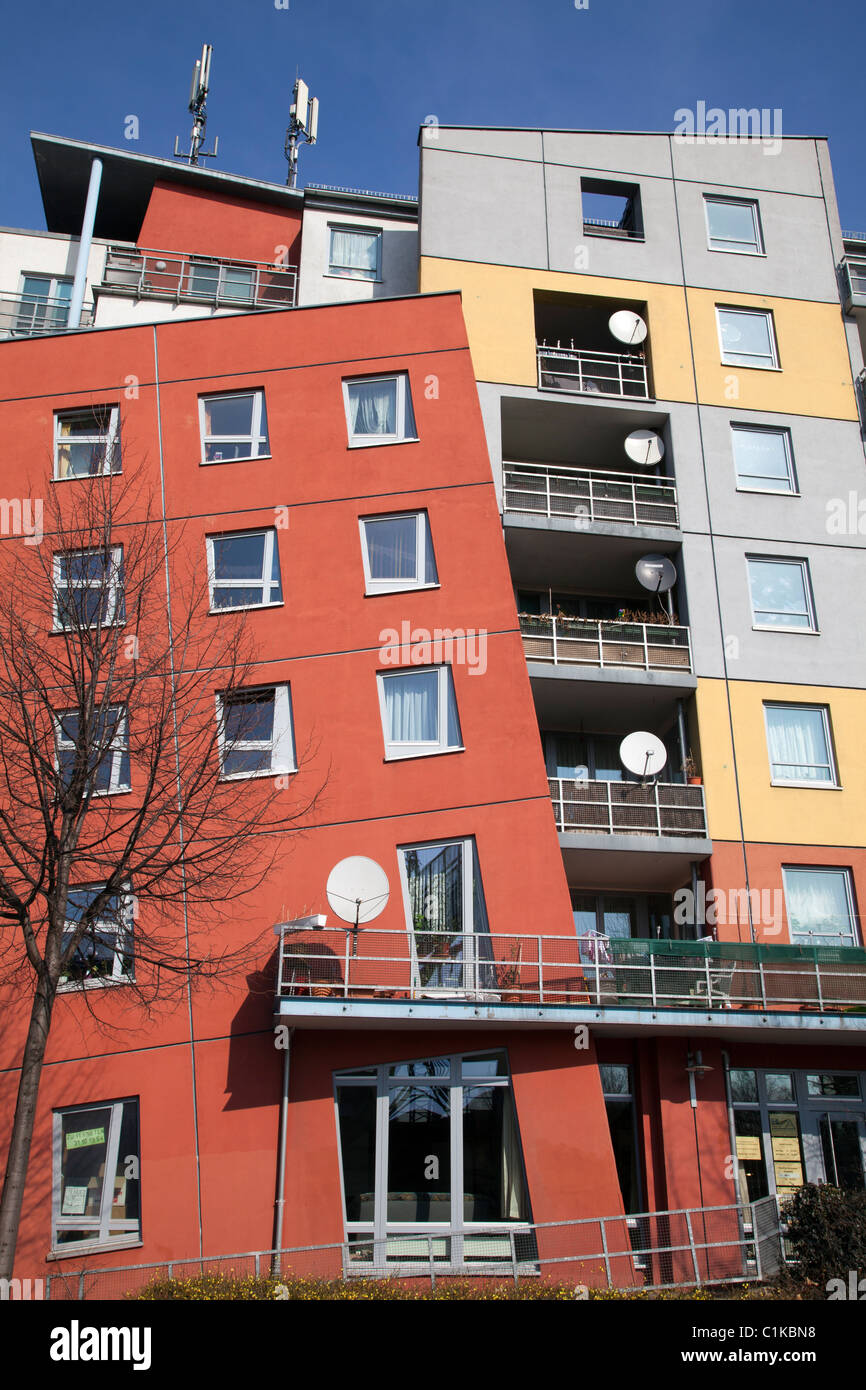 Berlin germany apartment building on hires stock photography and