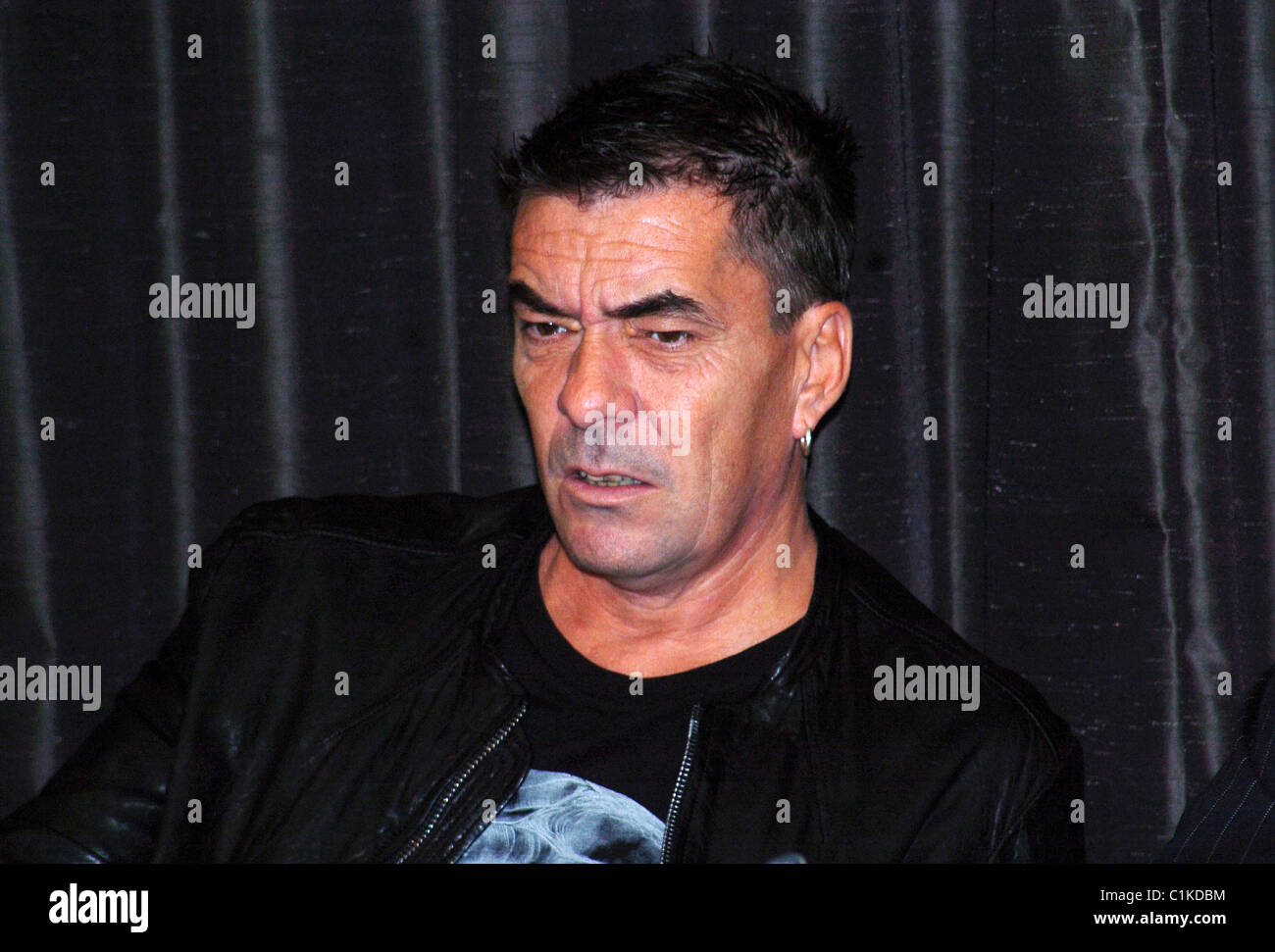 John Keeble Spandau Ballet hold a press conference at the Fitzwilliam Hotel  Belfast, Northern Ireland - 17.06.09 Stock Photo - Alamy