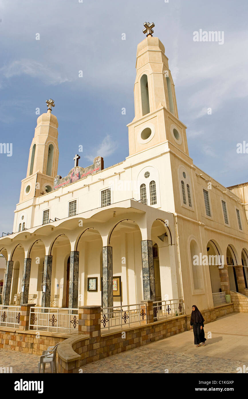 Sudan, high Nubia, Al Khartum province, city of Khartoum, the coptic cathedral Santa Maria Stock Photo