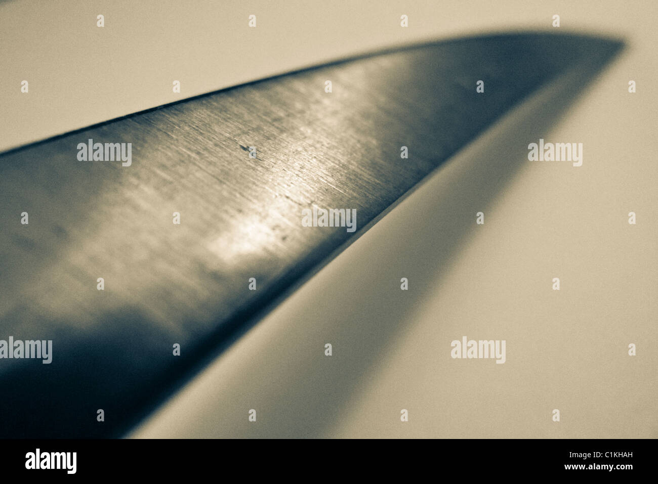 Cooks knife Stock Photo