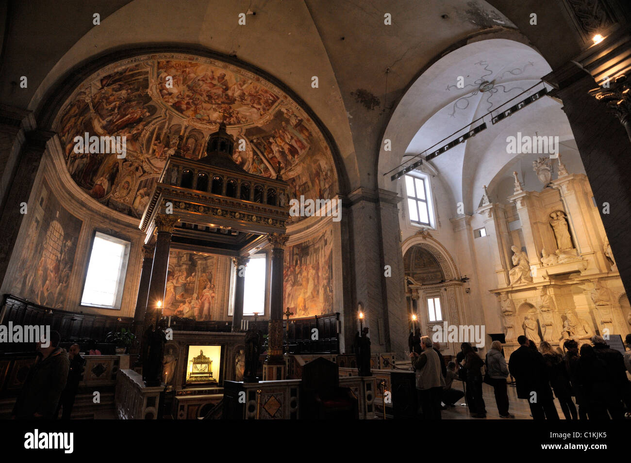 Italy, Rome, basilica of San Pietro in Vincoli Stock Photo