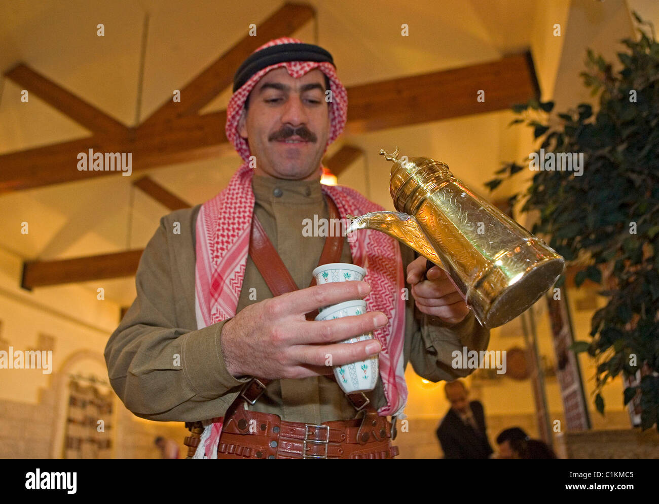 Jordan, Amman, coffee time in a traditional restaurant Stock Photo Alamy Jordan, Amman, coffee time in a traditional restaurant Stock Photo Alamy