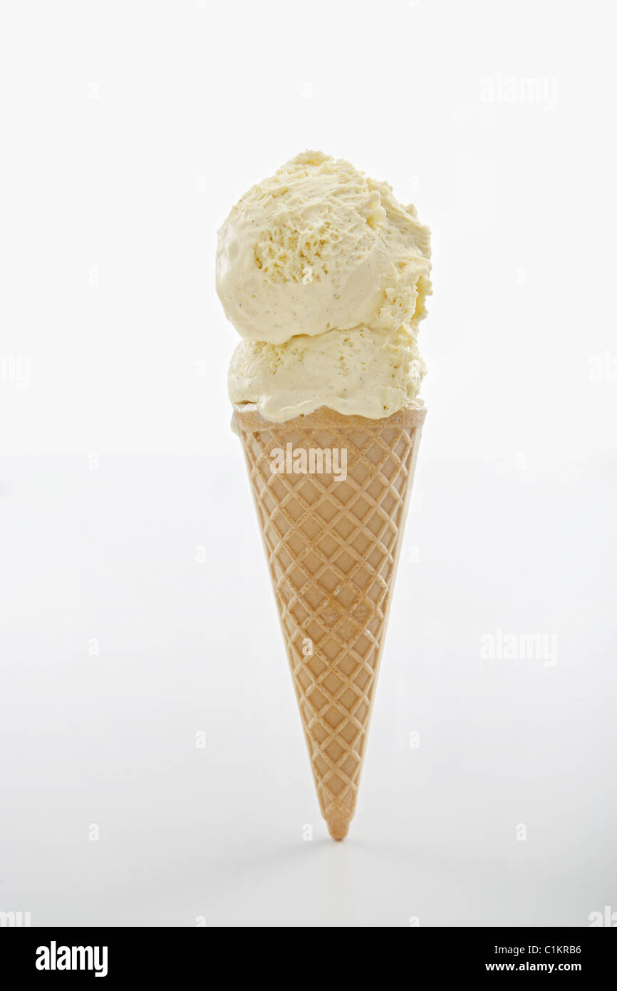 Silhouette ice cream cone sweet hi-res stock photography and images - Alamy