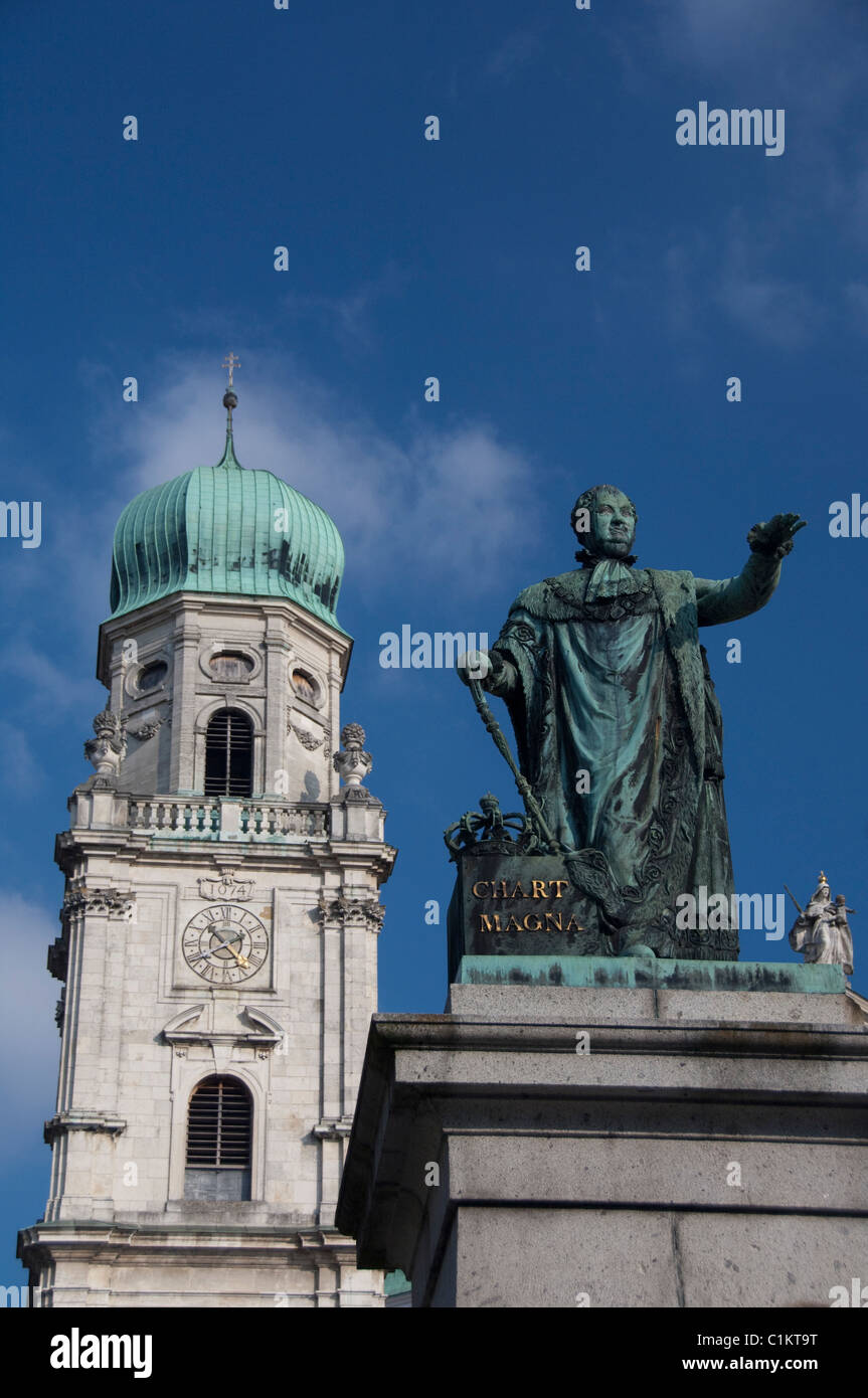 Germany, Bavaria, Passau. St. Steven's Cathedral, baroque exterior Stock Photo Alamy Germany, Bavaria, Passau. St. Steven's Cathedral, baroque exterior Stock Photo Alamy