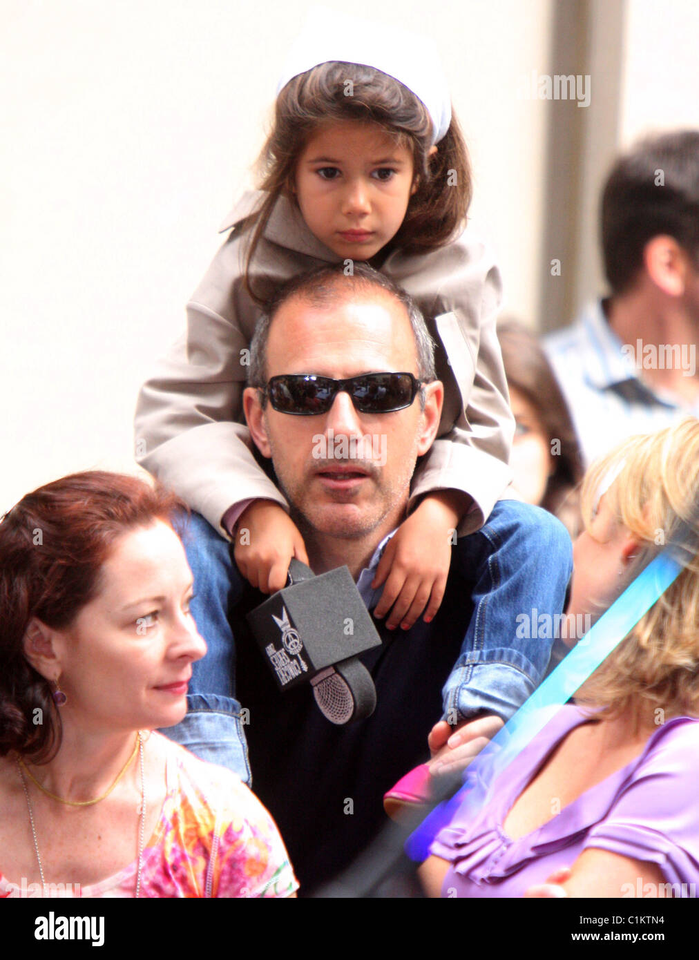 Romy lauer matt lauer watching hi-res stock photography and images - Alamy