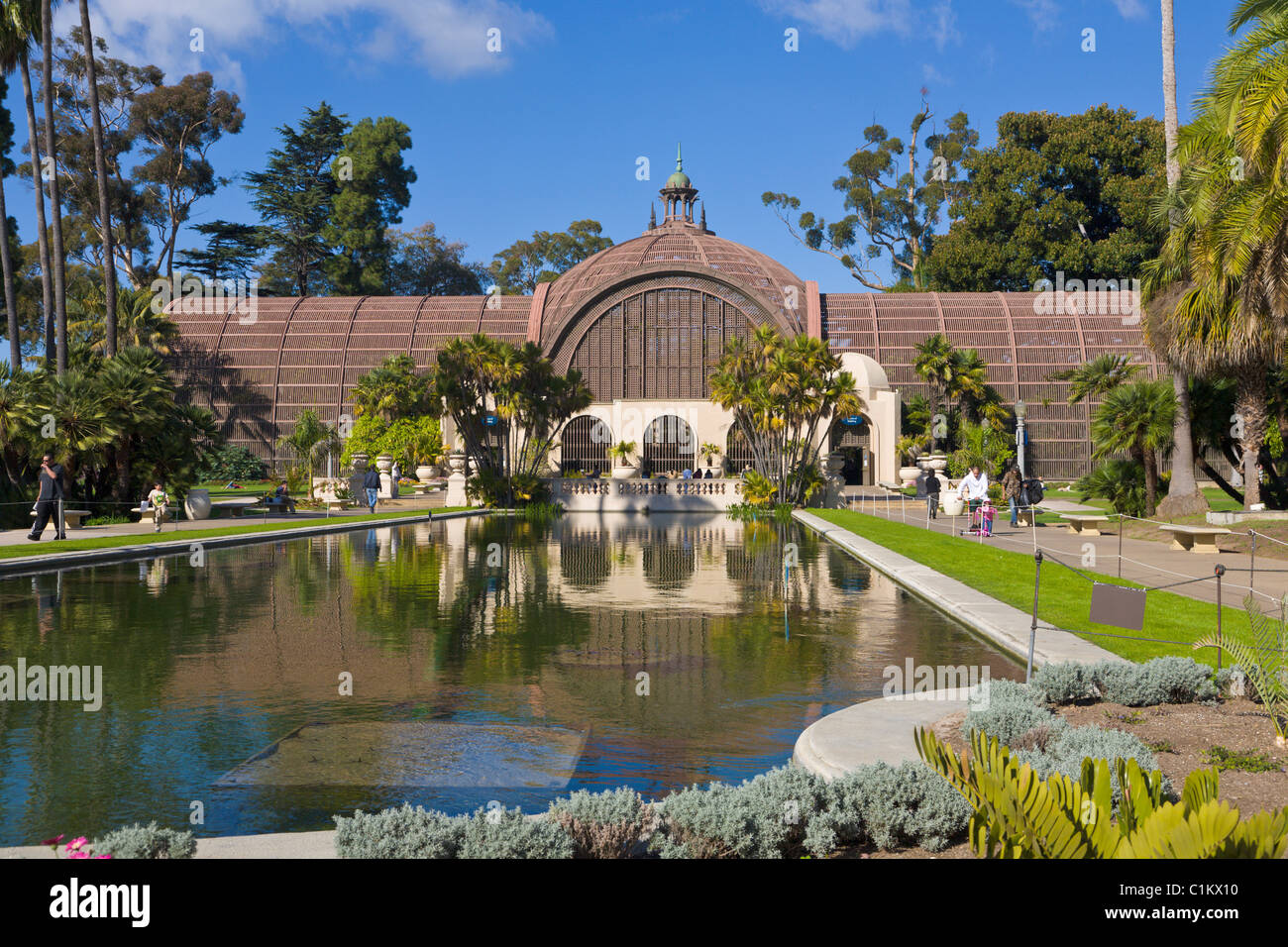 Botanical Gardens Balboa Park San Diego California Usa Stock