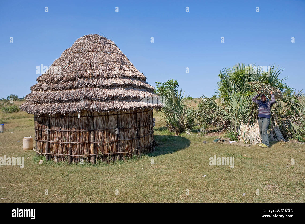 South Africa, on the roads of KwazuluNatal province, traditional zulu