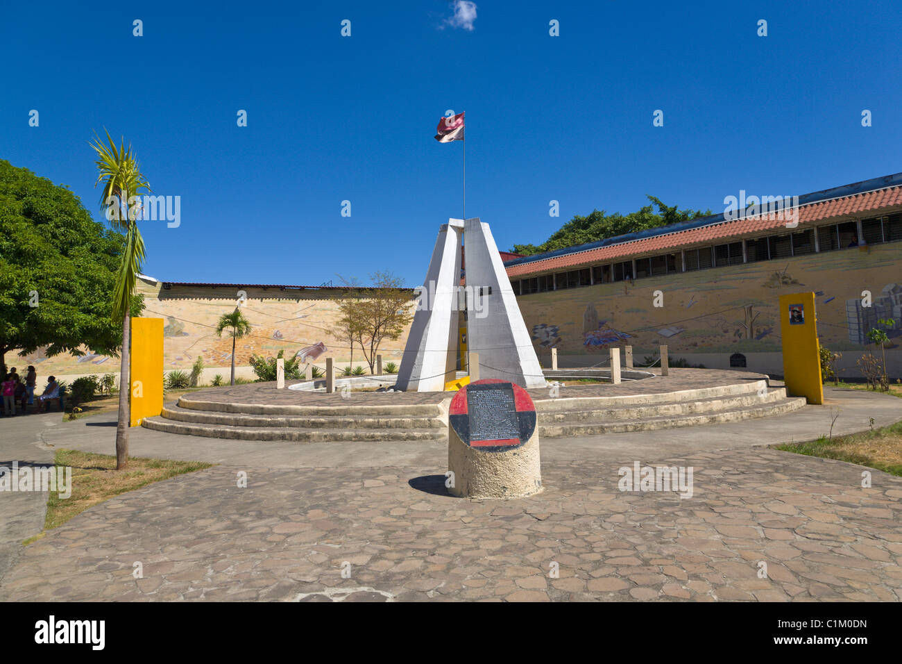 Sandinista Memorial to the Heroes and Martyrs of Leon, Leon, Nicaragua Stock Photo