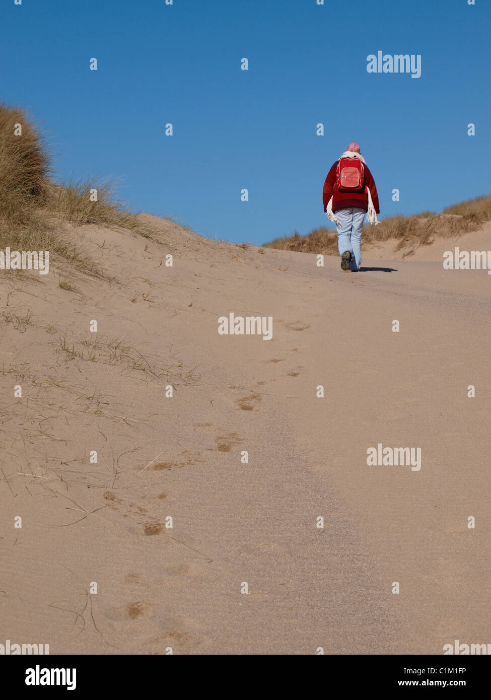 Woman hill walking uk hi-res stock photography and images - Alamy
