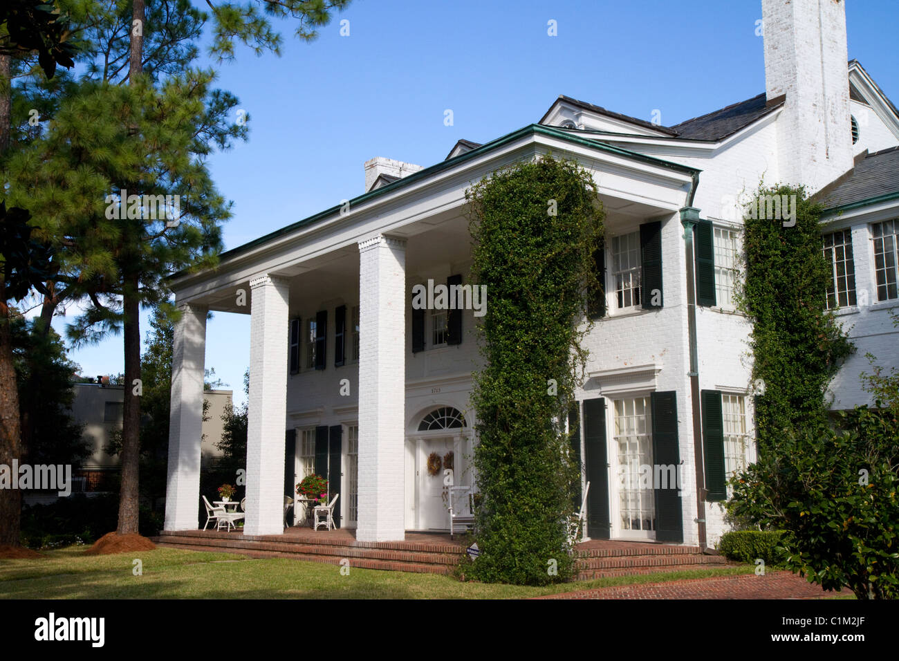 The Fabacher House on Saint Charles Avenue in the Garden District of New Orleans, Louisiana, USA. Stock Photo