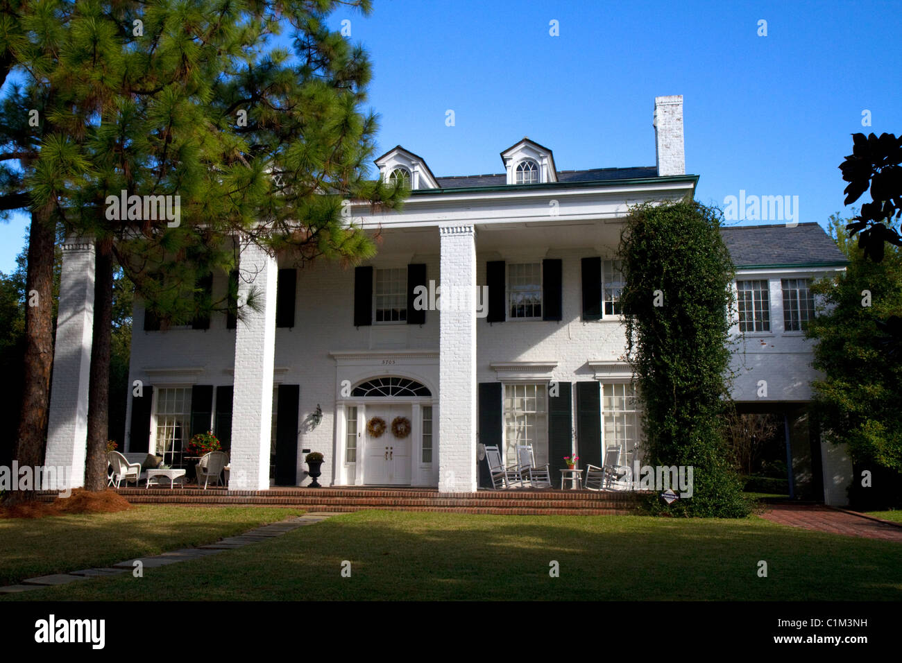 The Fabacher House on Saint Charles Avenue in the Garden District of New Orleans, Louisiana, USA. Stock Photo