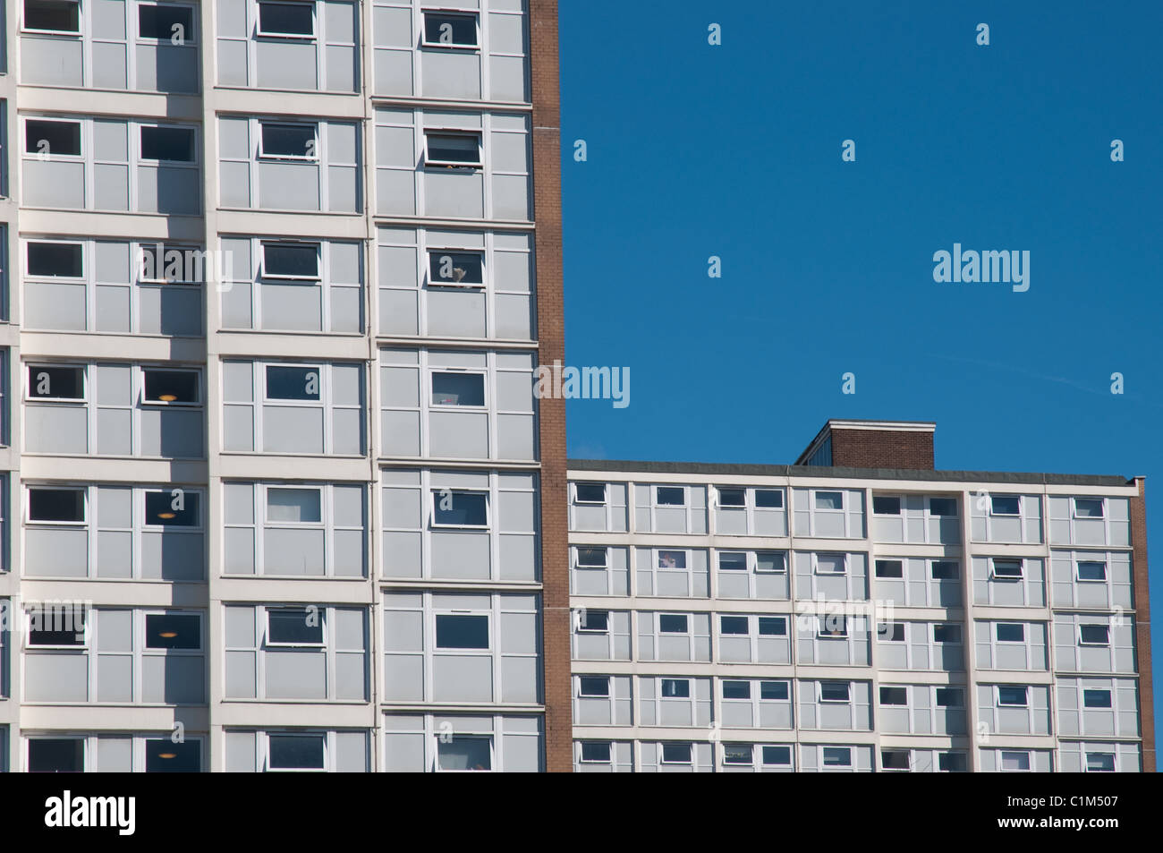 Blocks of flats,Salford Stock Photo Alamy