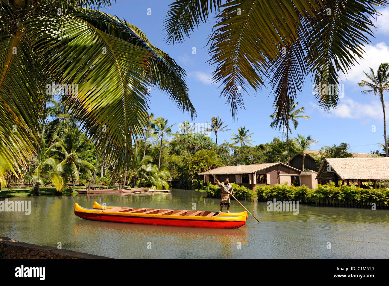 Canoe Rides Polynesian Cultural Center Laie Honolulu Hawaii Oahu