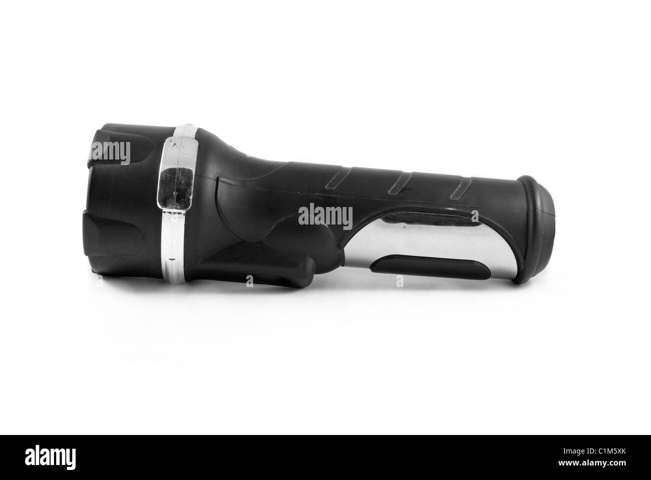 Flashlight isolated on white background Stock Photo - Alamy