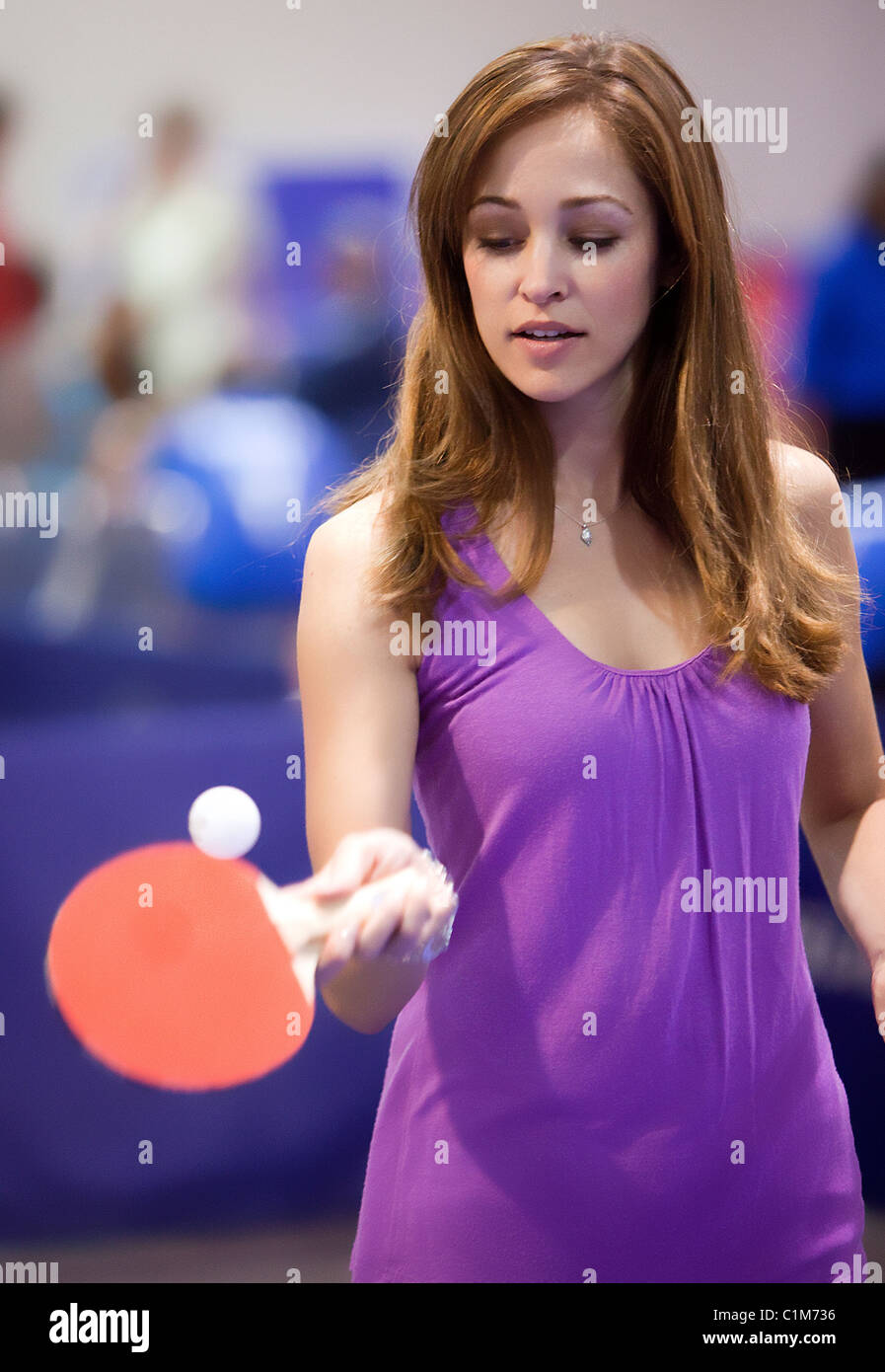 Autumn Reeser HardBat Classic Table Tennis Tournament at The Palazzo