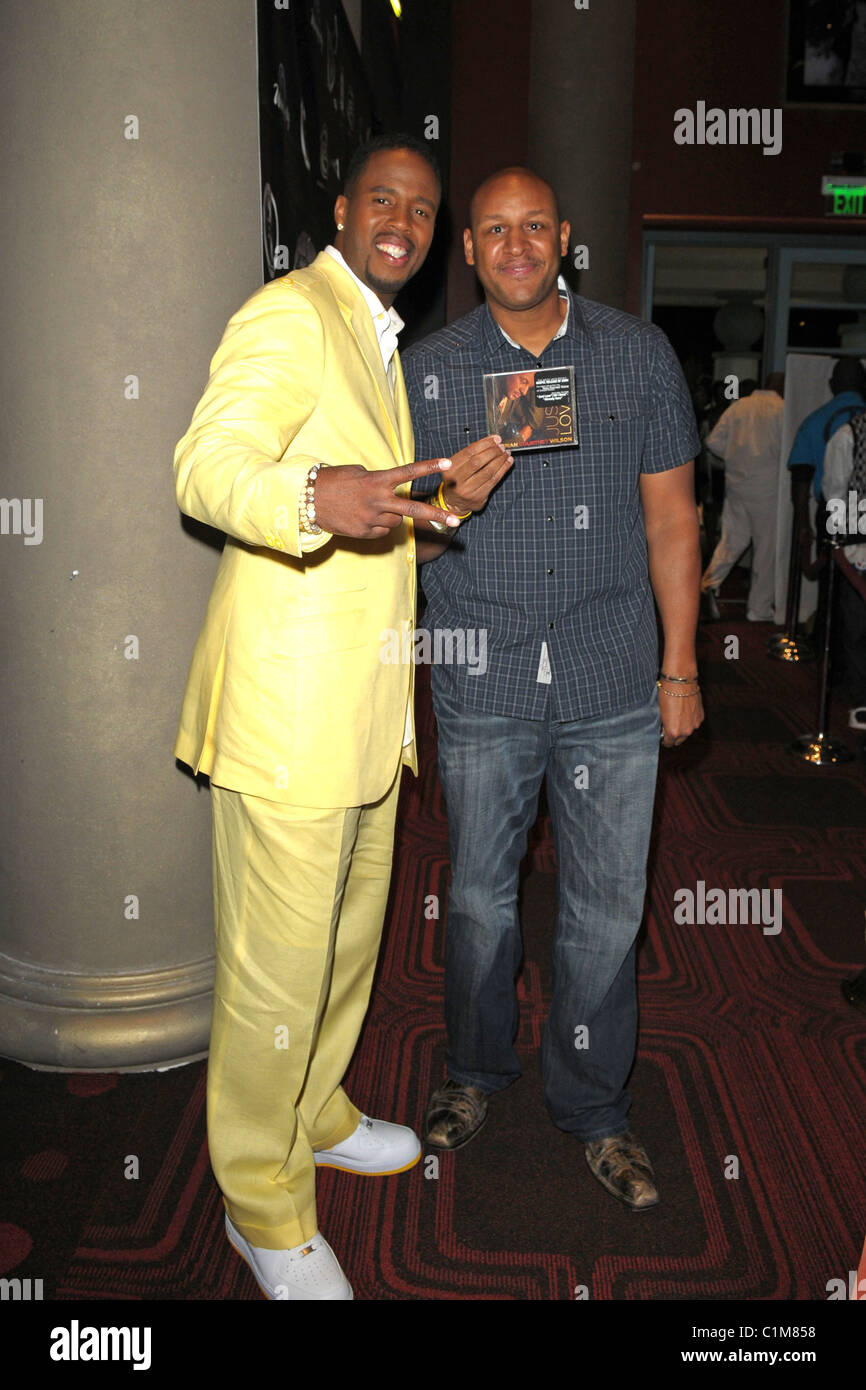 NBA Miami Heat player Damon Jones and singer Brian Courtney Wilson ALL