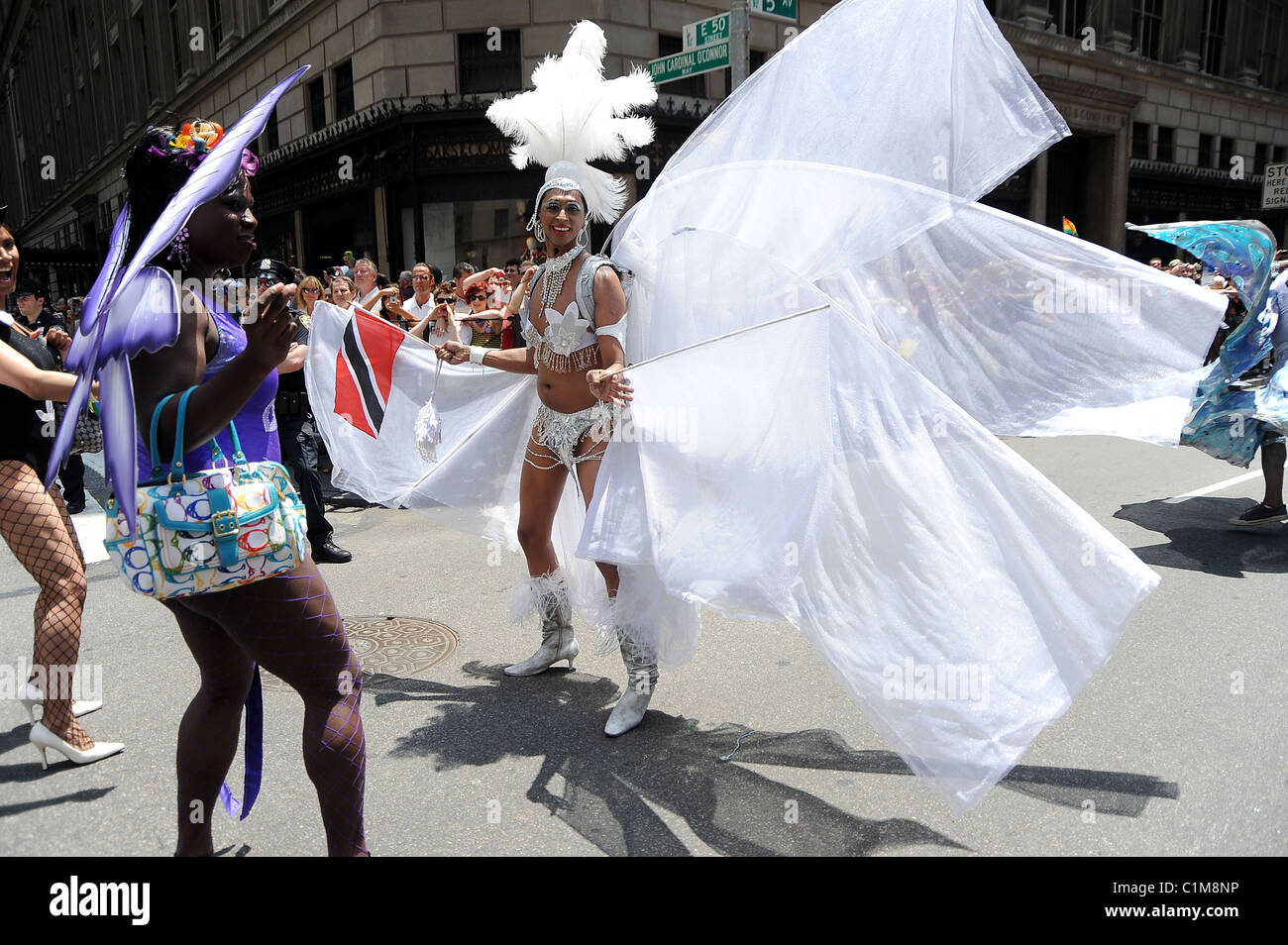 2009 New York City Gay Pride Parade on the Streets of Manhattan  New York City, USA - 28.06.09 Stock Photo