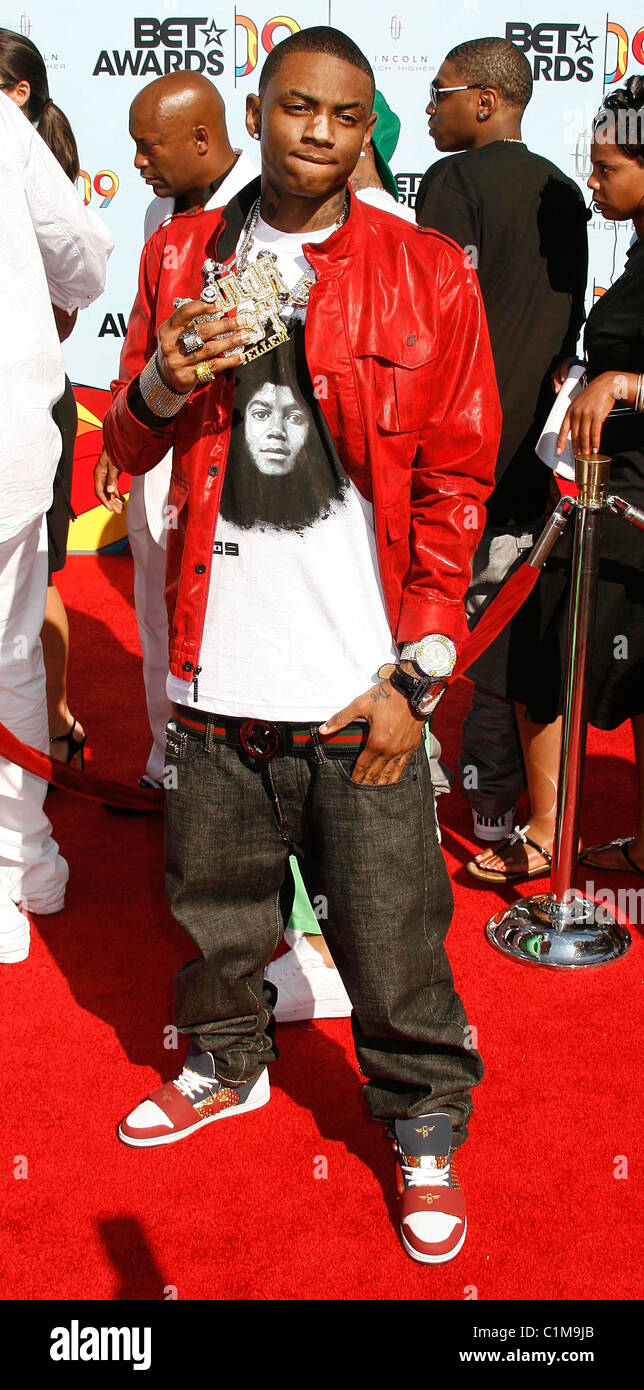 Soulja Boy 2009 BET Awards held at the Shrine Auditorium - Arrivals Los  Angeles, California - 28.06.09 .com Stock Photo - Alamy