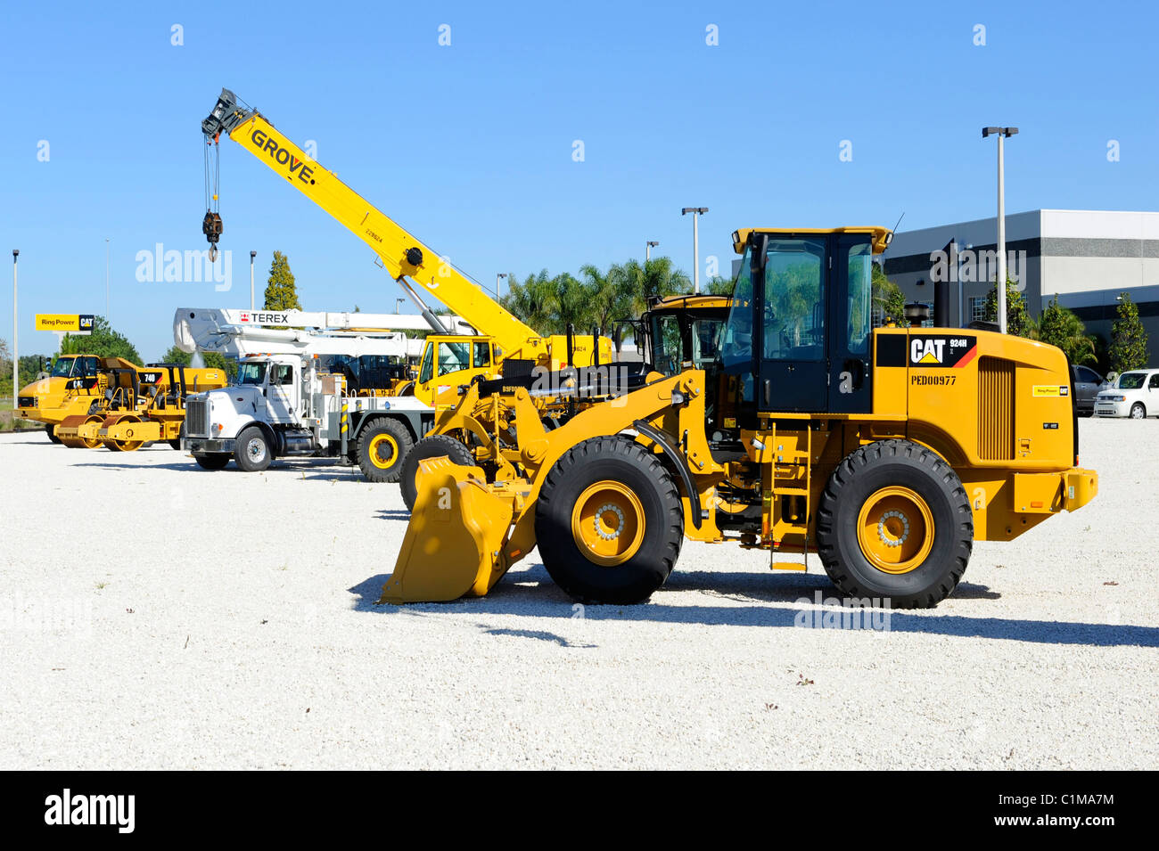 Heavy duty industrial construction equipment Stock Photo Alamy