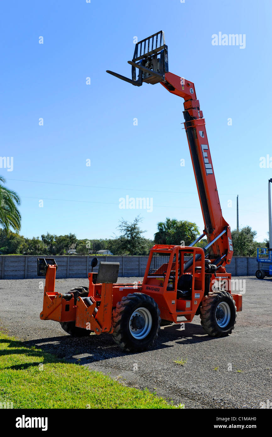 Industrial Forklift equipment Stock Photo - Alamy