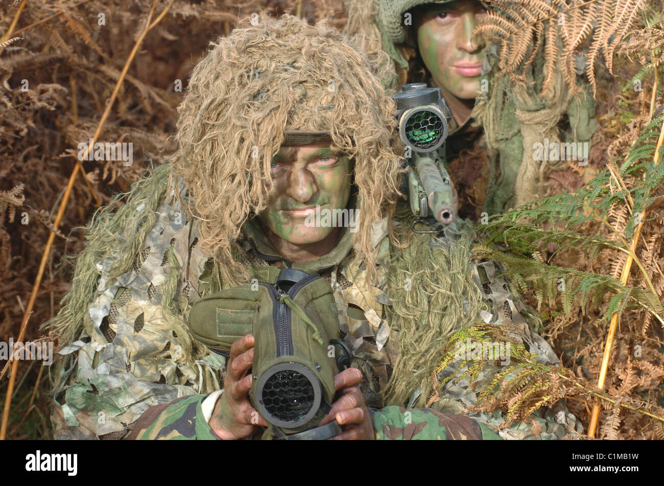 A sniper is a highly trained marksman who shoots targets from conceales positions or distances