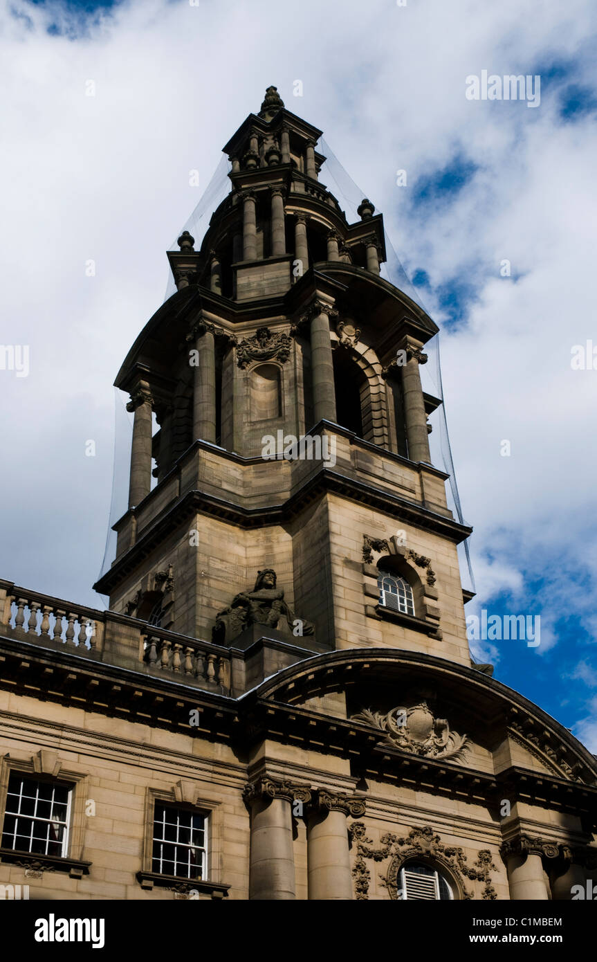 The tower at Preston City Council Stock Photo