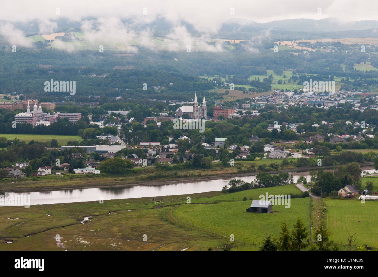 Baie-St-Paul, Quebec, Canada. Stock Photo