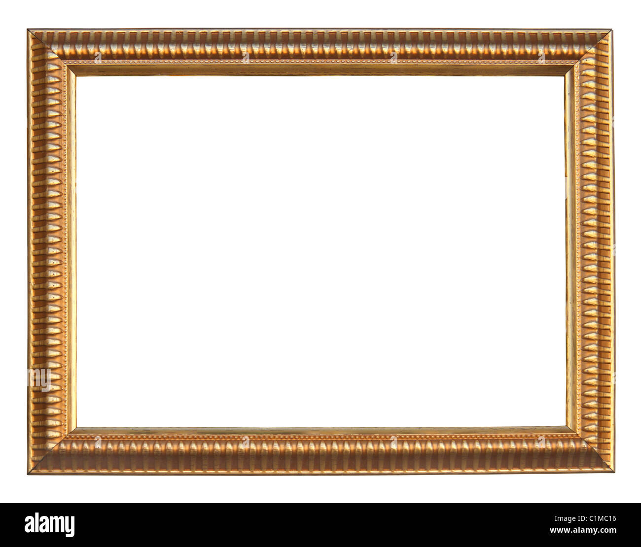 Classic golden frame decorative pattern hires stock photography and