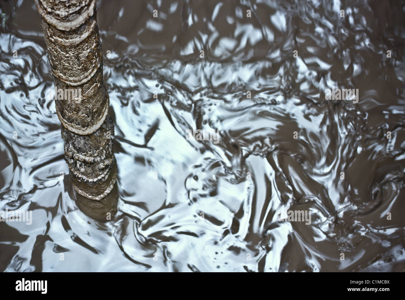 Oil rig drilling fluid tank at drilling rig site Stock Photo 35484174