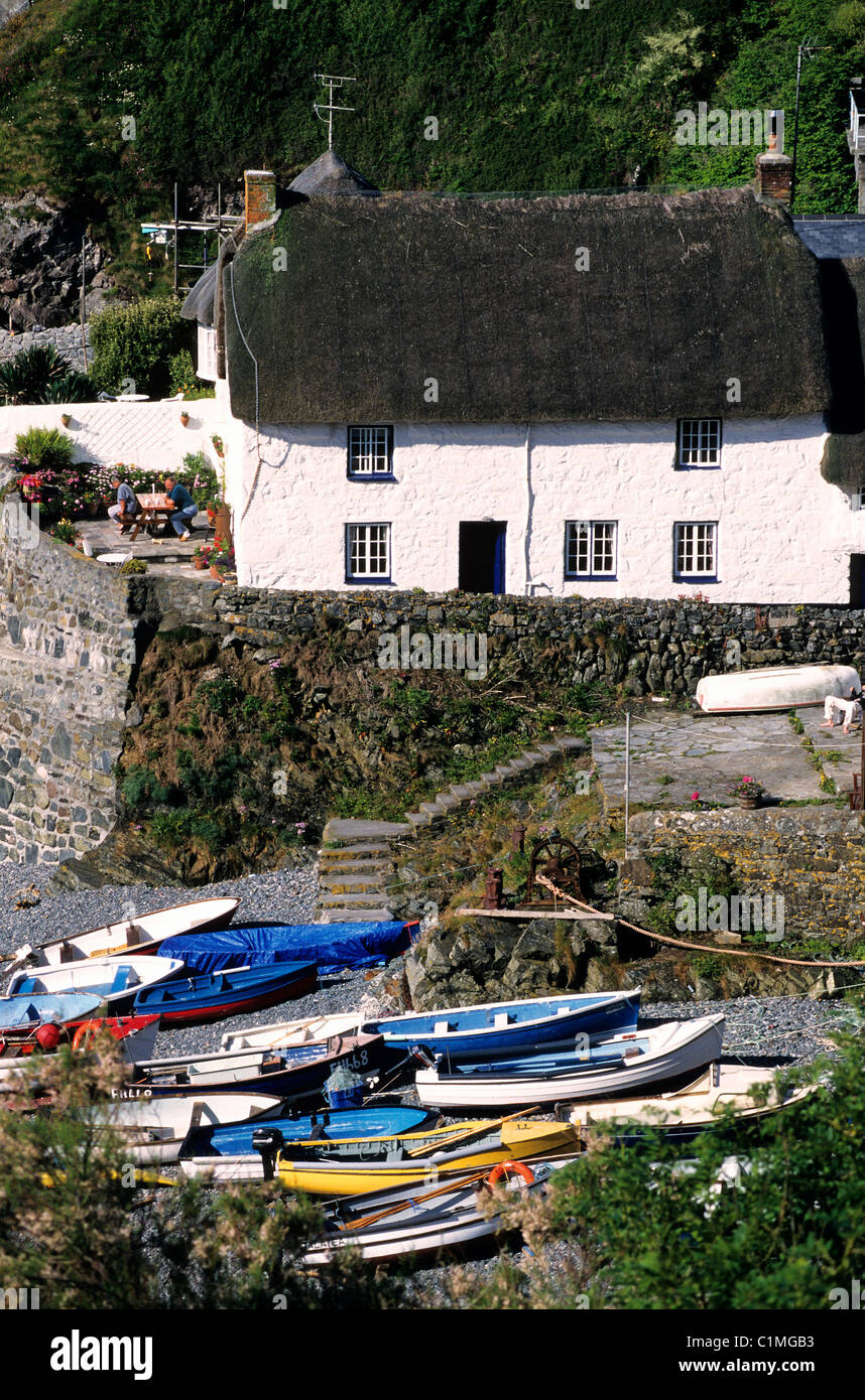 United Kingdom, Cornwall, Coverack Stock Photo