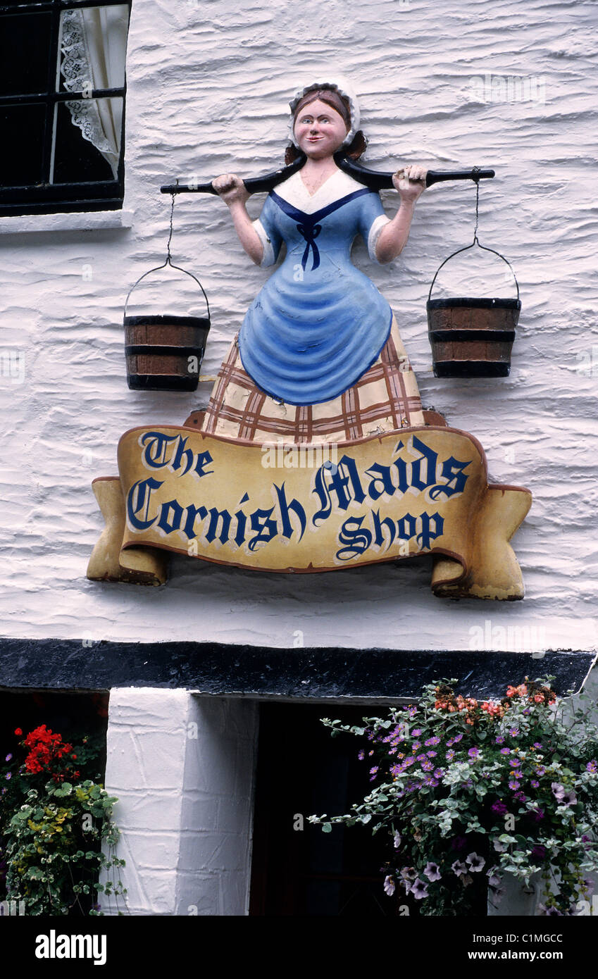 United Kingdom, Cornwall, Polperro Stock Photo