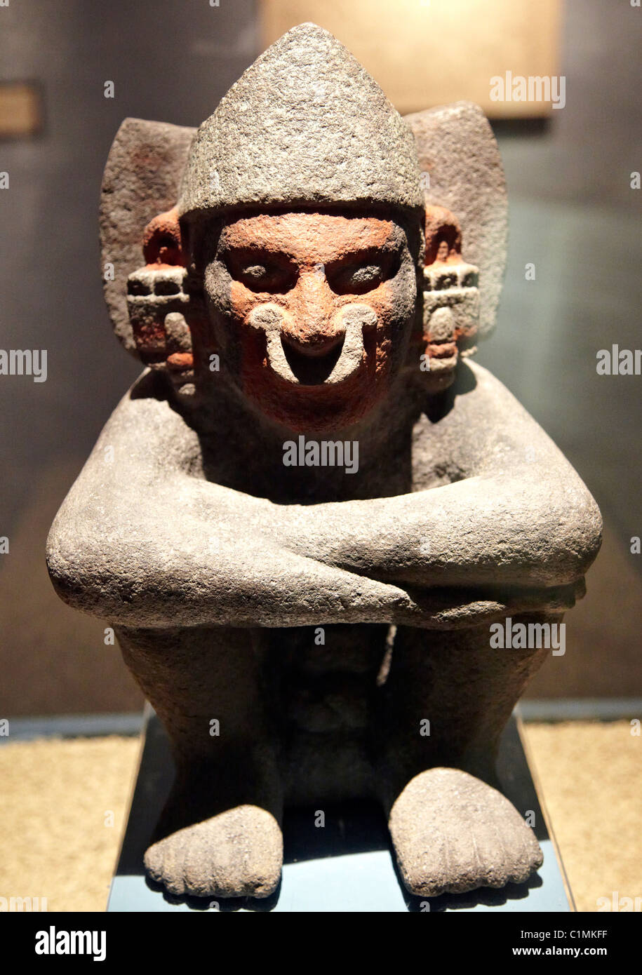 Teotihuacan Stone Sculpture Templo Mayor Museum Mexico City Stock Photo