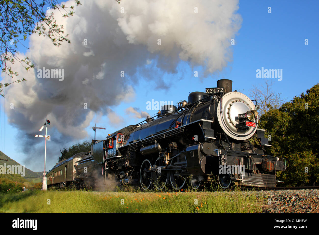 Southern Pacific Steam Locomotive #2472