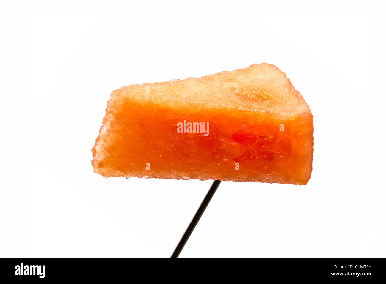 A slice of watermelon isolated on white background Stock Photo - Alamy