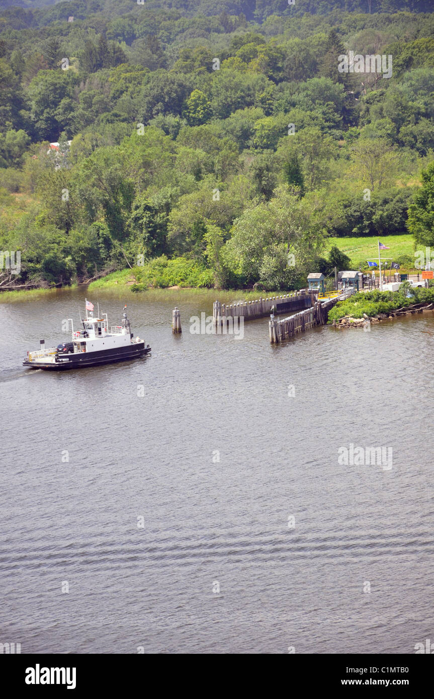 Connecticut River ford, Connecticut, New England, USA Stock Photo