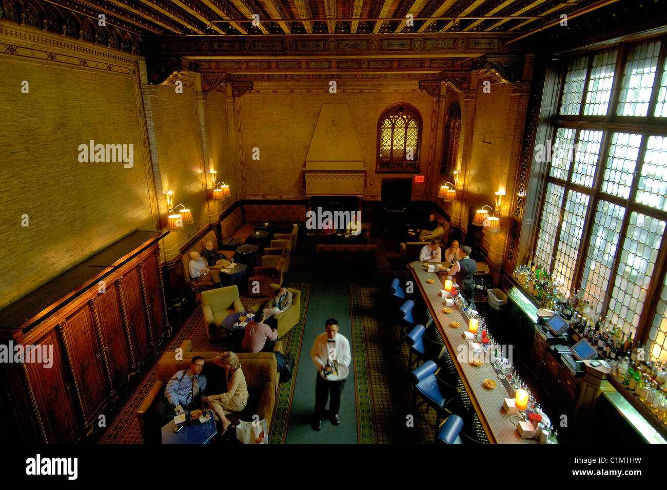 United States, New York City, Manhattan, Campbell Apartment Bar at