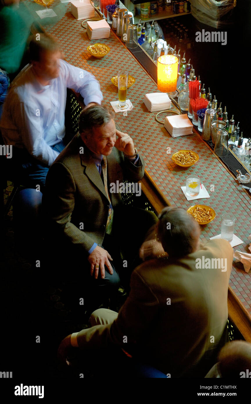 United States, New York City, Manhattan, Campbell Apartment Bar at