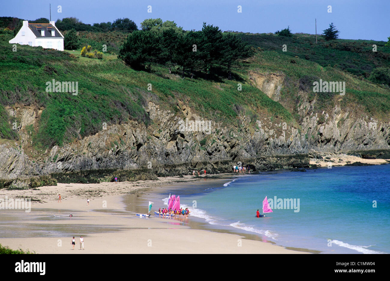 plage des grands sables belle ile