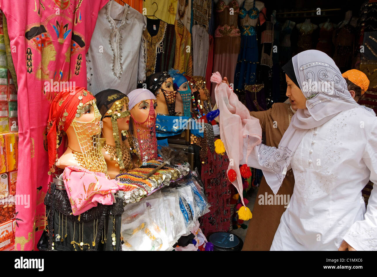 Egypt, city of Cairo, Old Cairo, Khan Khalili souks Stock Photo