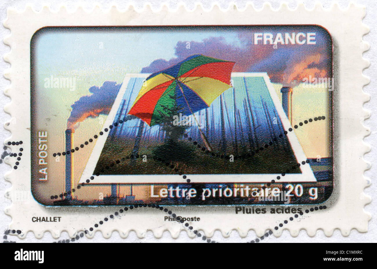 France postage stamp Stock Photo Alamy