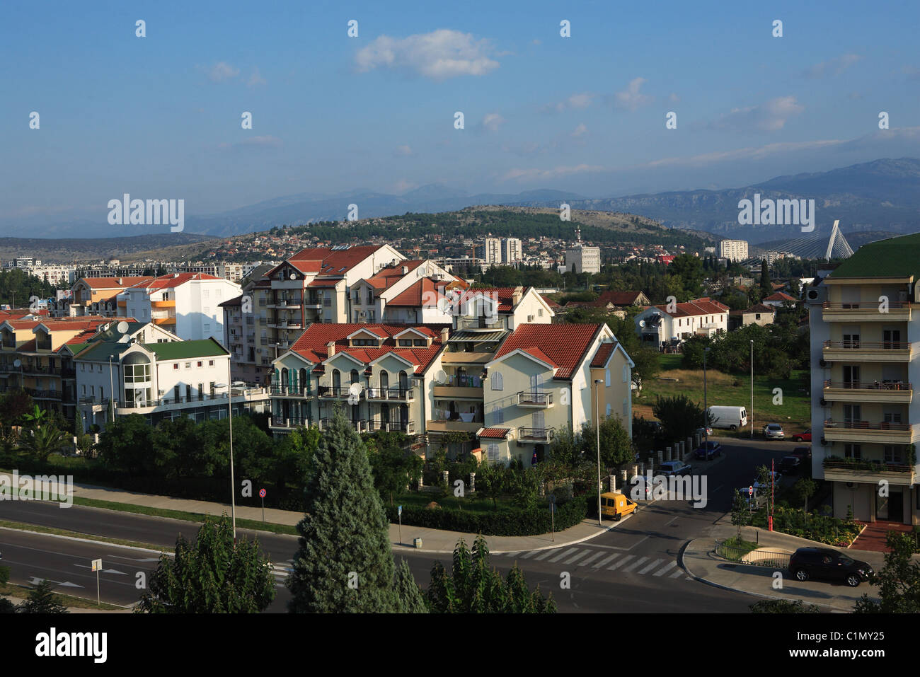 Montenegro, central region, Podgorica city Stock Photo