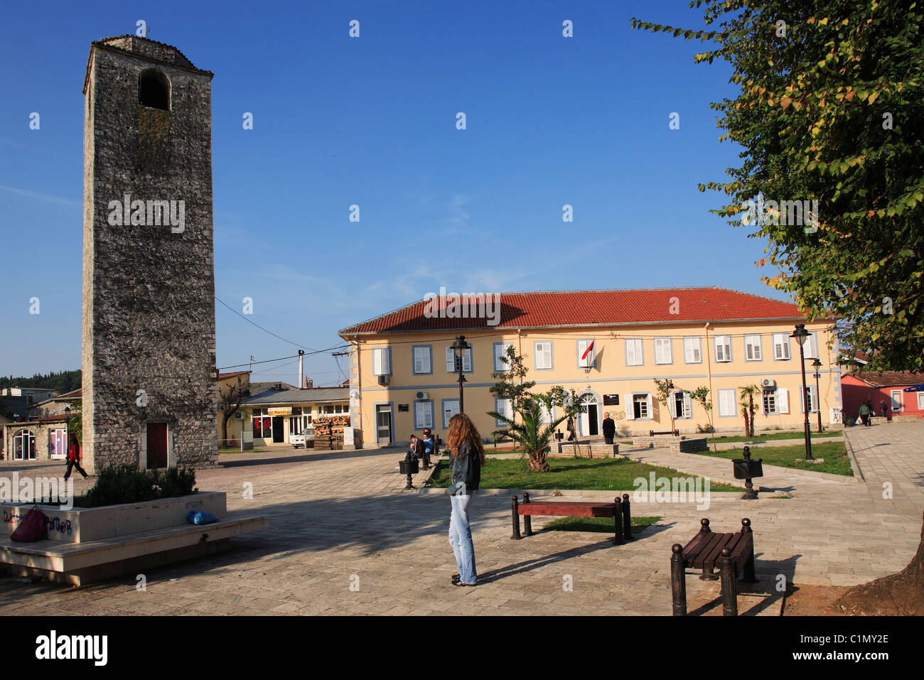 Montenegro, central region, Podgorica city Stock Photo