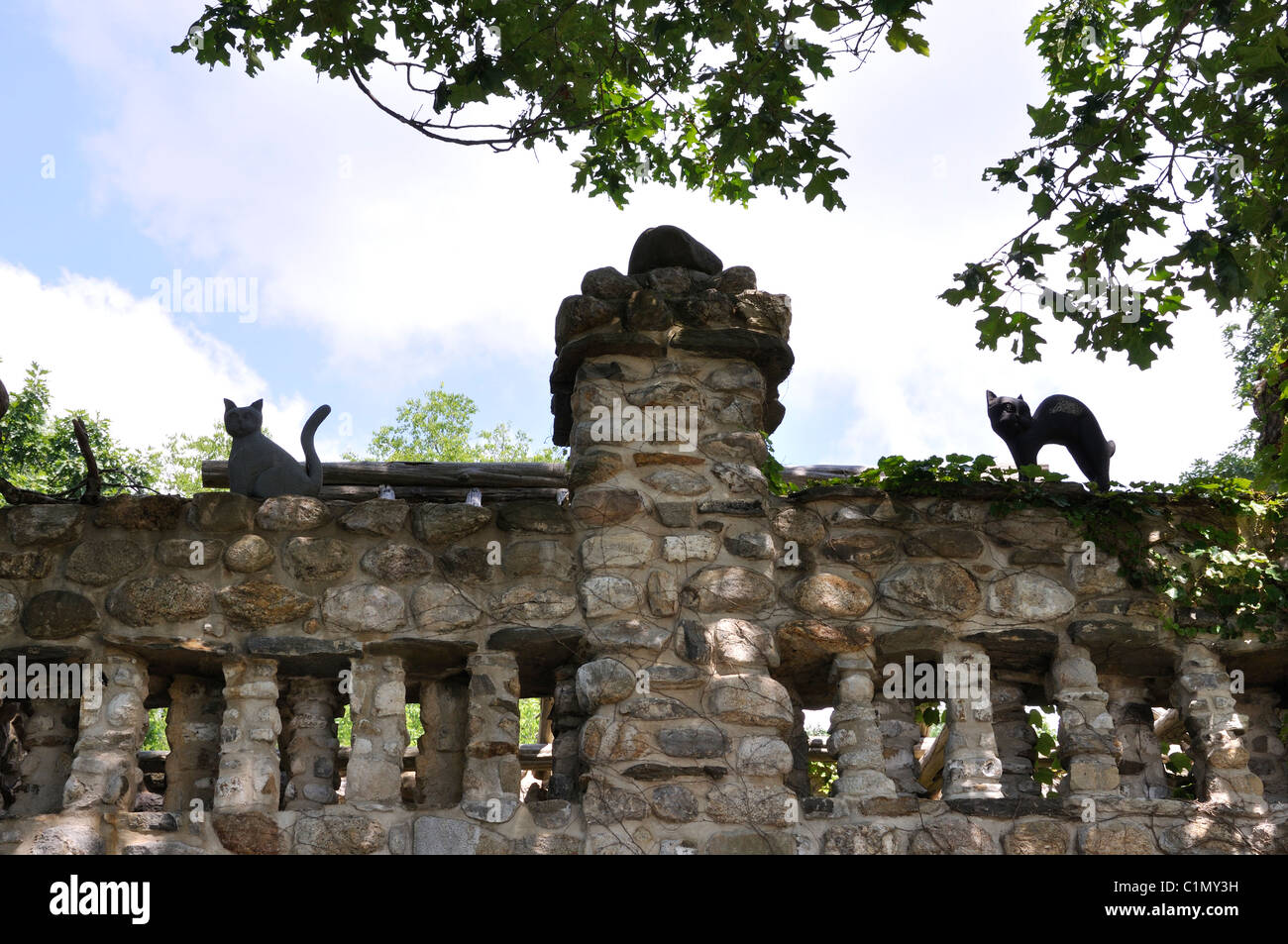 Gillette Castle in East Haddam, Connecticut former home to famous