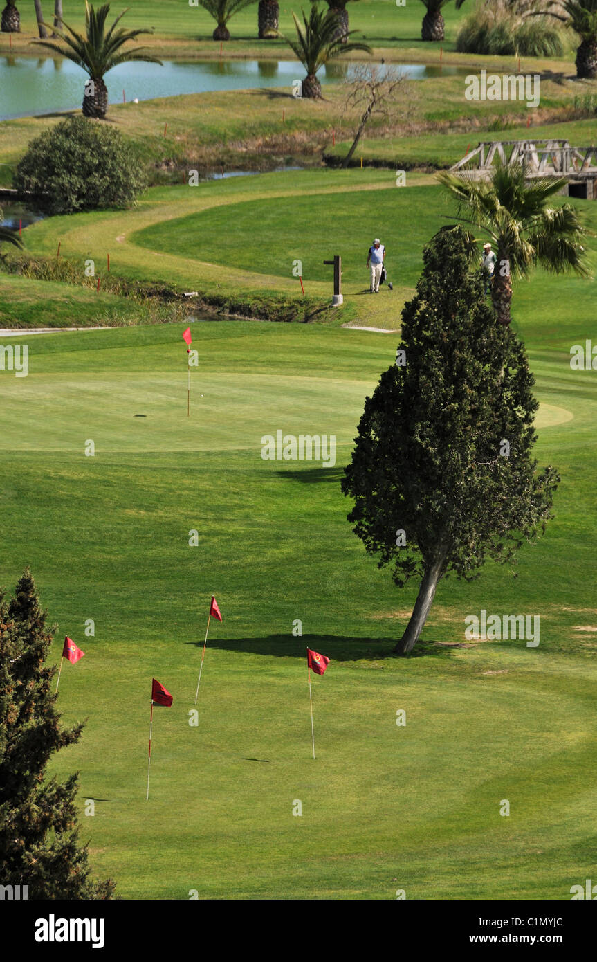 Golf course red flags hires stock photography and images Alamy