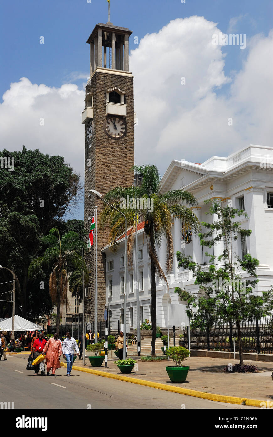 Kenya, Nairobi, the City Hall Stock Photo Alamy